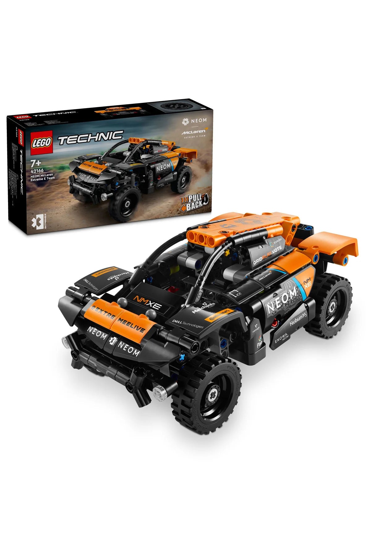 LEGO® Technic NEOM McLaren Extreme E Race Car 42166 - 7+ Çocuklar için Oyuncak Model Yapım Seti (252P)