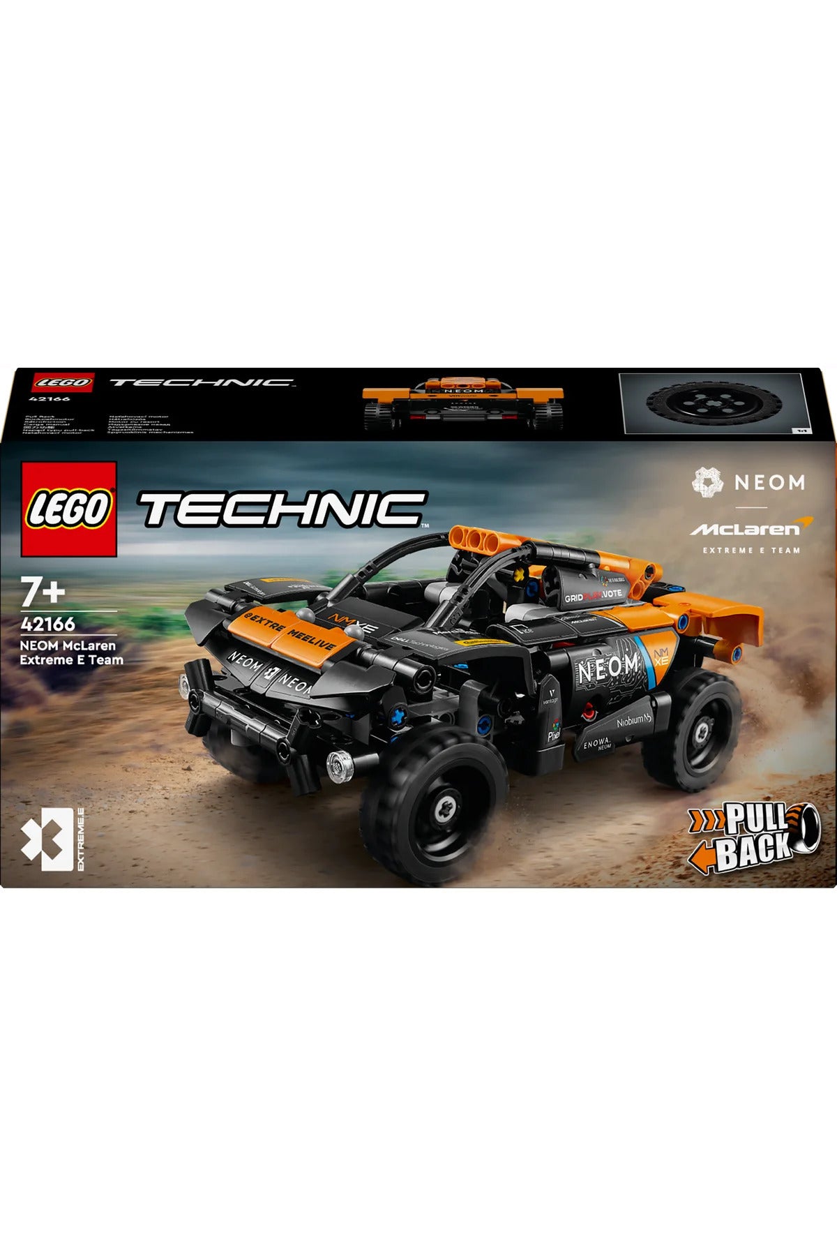 ® Technic NEOM McLaren Extreme E Race Car 42166 - 7+ Çocuklar için Oyuncak Model Yapım Seti (252P)
