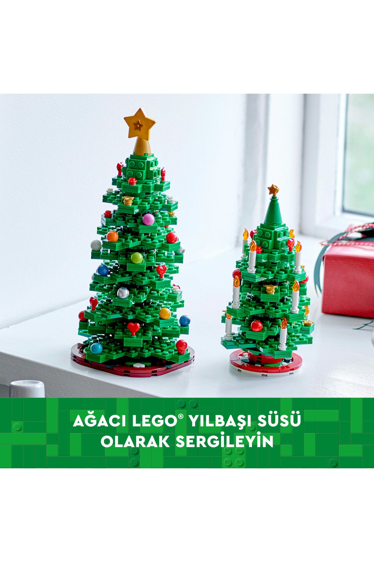 LEGO® Yılbaşı Ağacı 40573 – 12+ Çocuklar için Koleksiyonluk Yılbaşı Süsü Oyuncak Yapım Seti (784P)