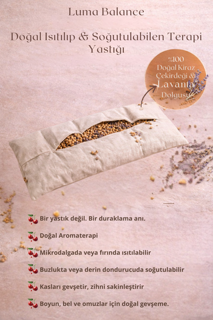 Isıtılabilir/Soğutulabilir Rahatlama ve Denge Yastığı “LUMA Balance Pillow’’