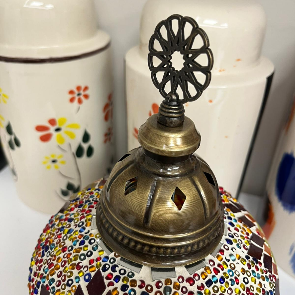 Hürrem Sultan Osmanlı Serisi Şarjlı Mozaik Masa Lambası