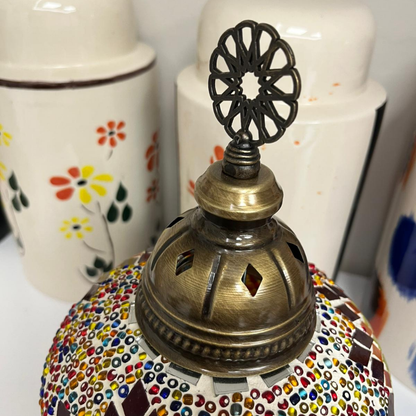 Hürrem Sultan Osmanlı Serisi Şarjlı Mozaik Masa Lambası