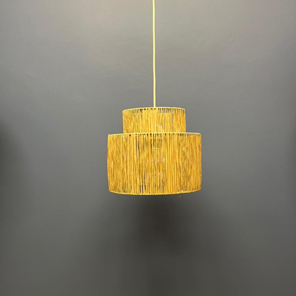 Raffia İp Sarkıt Avize