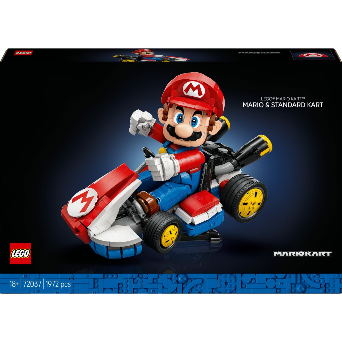 LEGO® Super Mario™ Mario Kart™ – Mario ve Standard Kart