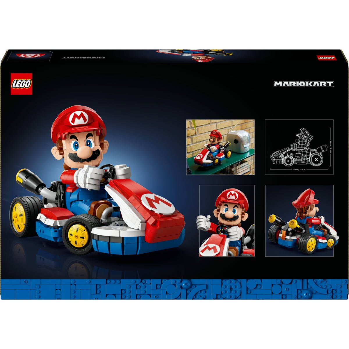 LEGO® Super Mario™ Mario Kart™ – Mario ve Standard Kart