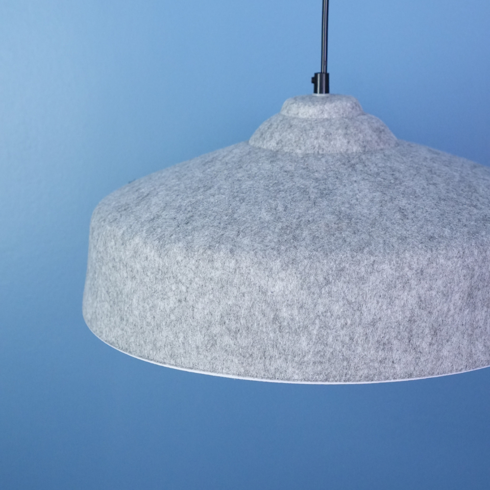 Gri Akustik Sarkık avize