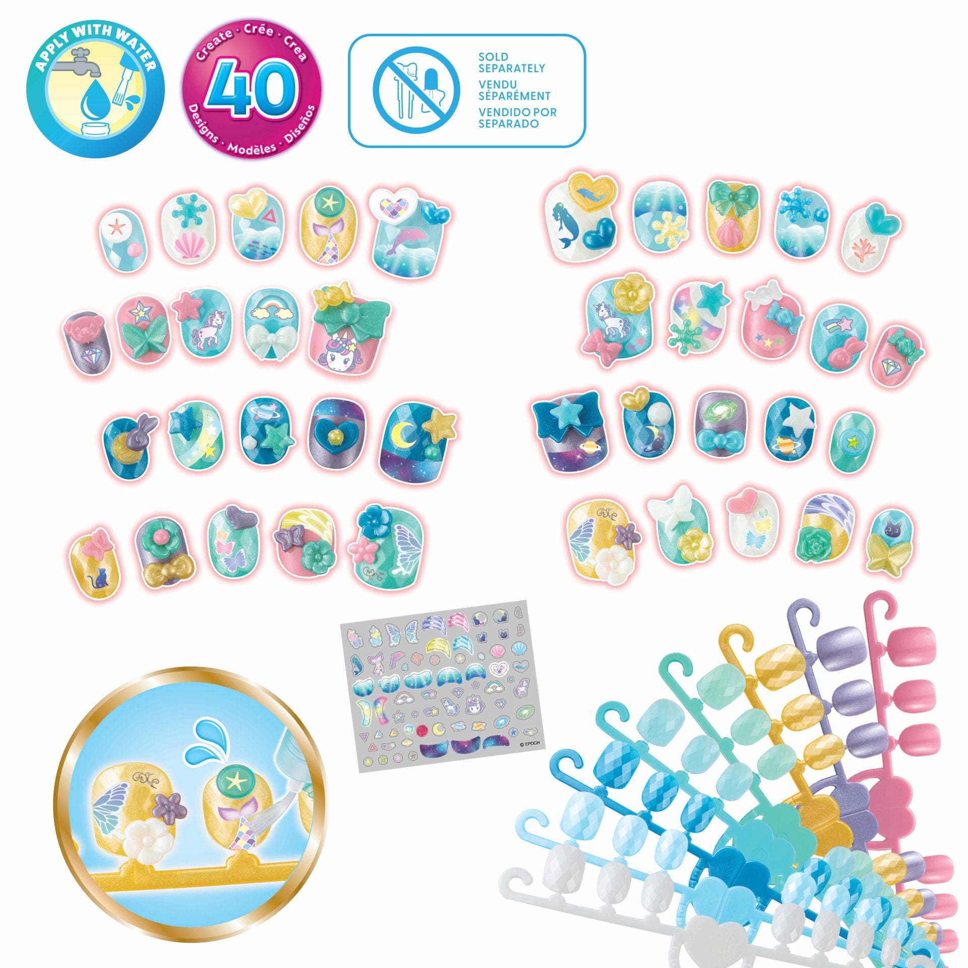 Aquabeads Yıldız ve Unicorn Yedek Kit