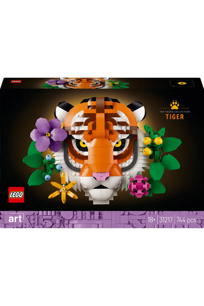 LEGO® Art Fauna Koleksiyonu - Kaplan 31217 - 18+ Yapım Seti (744 P)