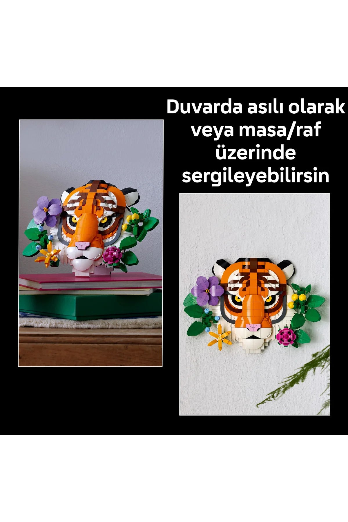 LEGO® Art Fauna Koleksiyonu - Kaplan 31217 - 18+ Yapım Seti (744 P)