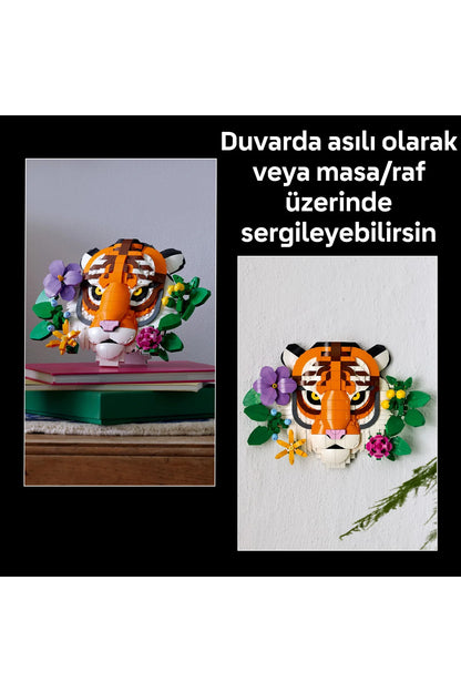 LEGO® Art Fauna Koleksiyonu - Kaplan 31217 - 18+ Yapım Seti (744 P)