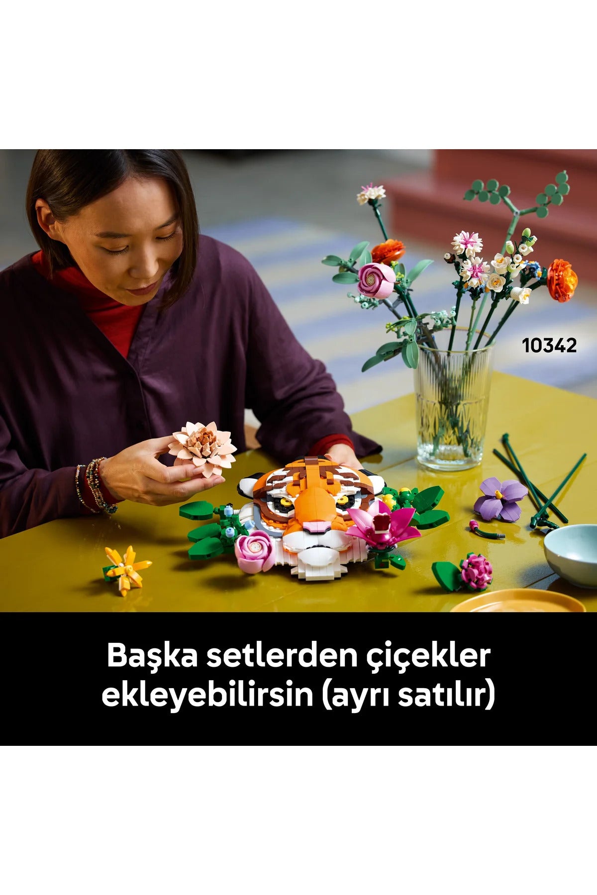 LEGO® Art Fauna Koleksiyonu - Kaplan 31217 - 18+ Yapım Seti (744 P)