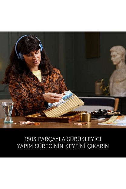 LEGO® Art Mona Lisa 31213 - 18+ Koleksiyonluk ve Dekoratif Kanvas Tablo Yapım Seti (1503 Parça)