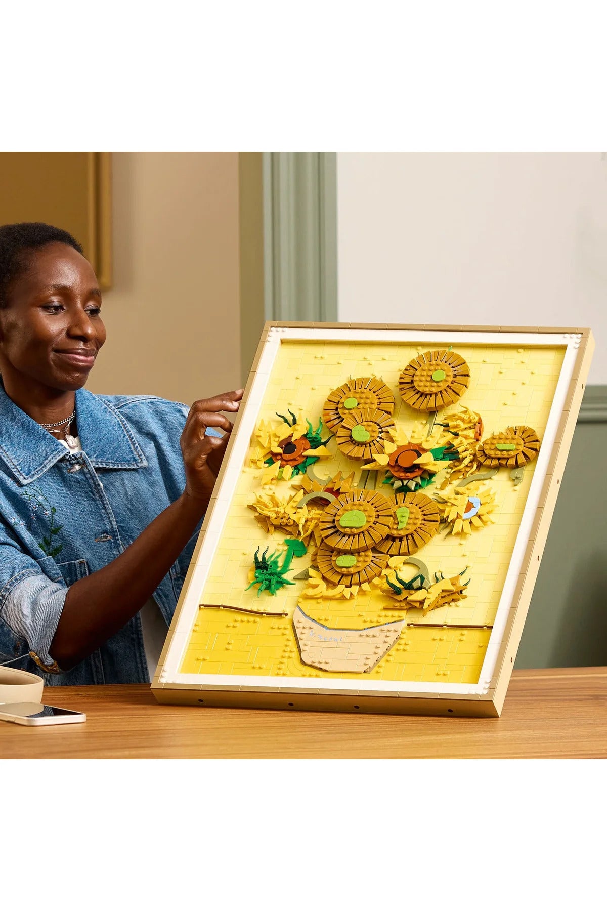 LEGO® Art Vincent van Gogh – Ayçiçekleri 31215 - Yetişkinler için Dekoratif Model Yapım Seti (2615P)