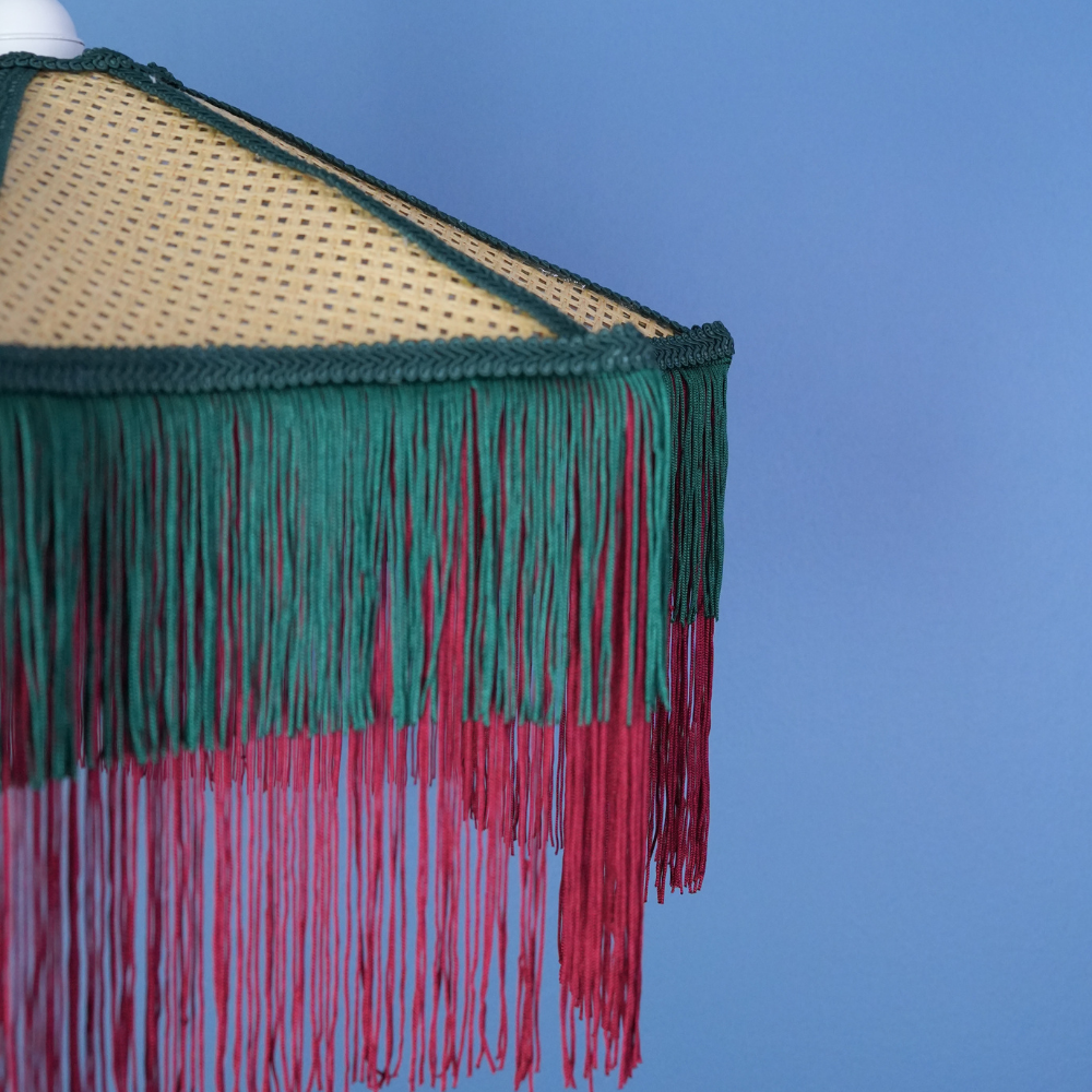 Aurora Sarkıt Avize Koleksiyonu-(Koyu Yeşil Kırmızı Balerin Avize)