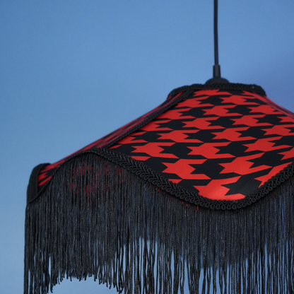 Aurora Sarkıt Avize Koleksiyonu-(Kırmızı Siyah Balerin Pontye)