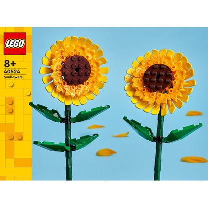 LEGO® Botanicals Ayçiçeği 40524 - 8 Yaş & Üzeri Çocuklar için Çiçek Model Yapım Seti (191 Parça)