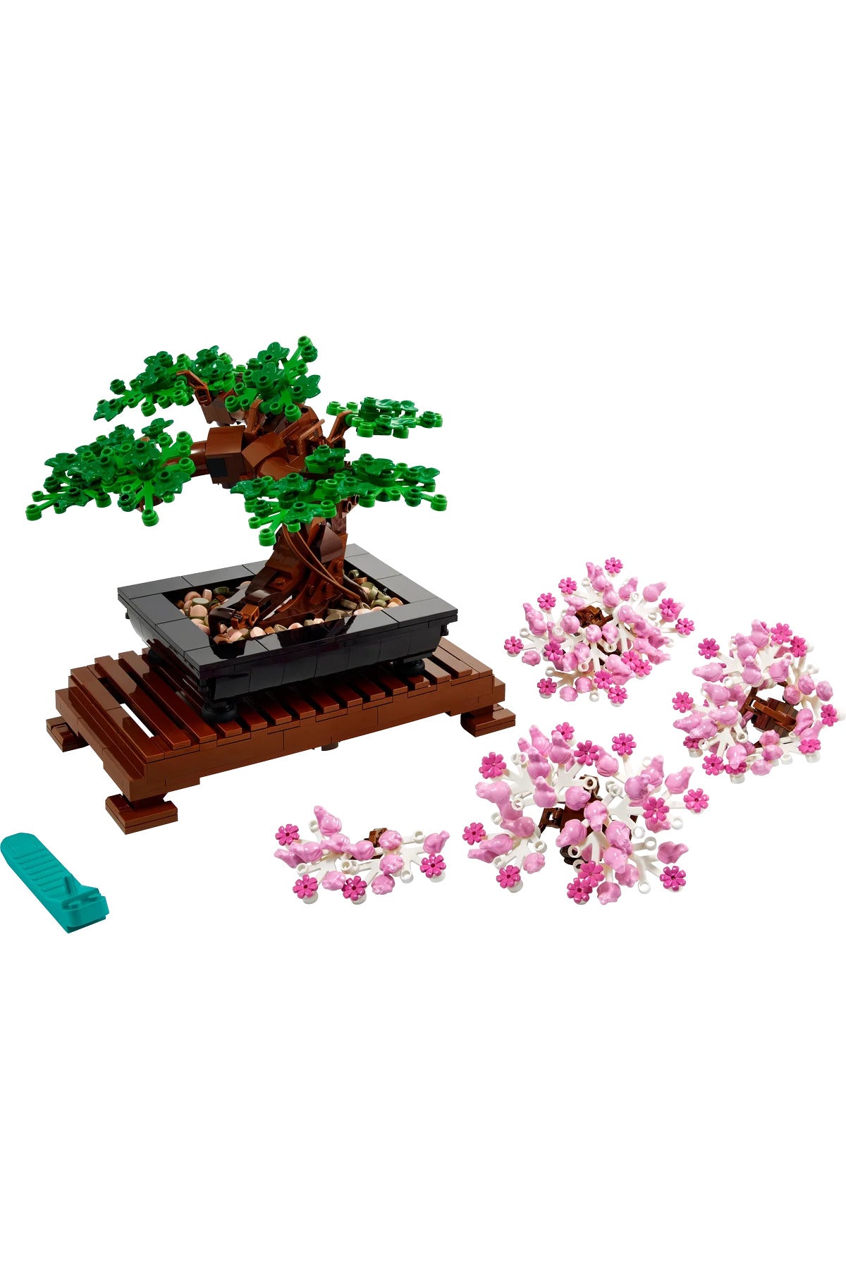 LEGO® Botanicals Bonsai Ağacı 10281 - Yetişkinler için Sergilenebilir Model Yapım Seti (878Parça)