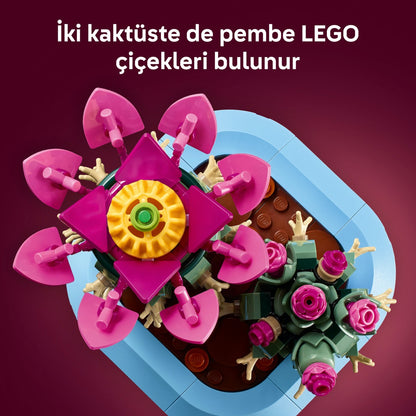 LEGO® Botanicals Çiçekli Kaktüs 11509 - 9 Yas ve Üzeri Çocuklar için 2 Kaktüs Içeren Yaratici Oyuncak Yapim Seti (482 Parça)