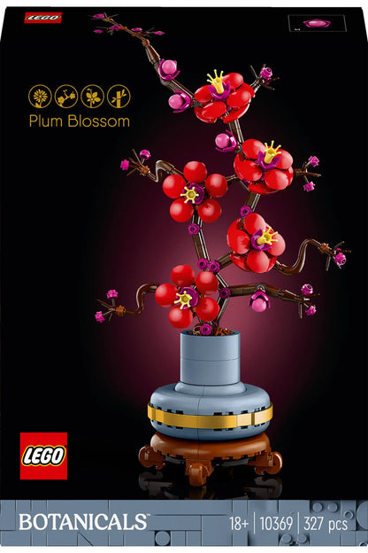 LEGO® Botanicals Erik Çiçeği 10369 - 18+ Yaratıcı Model Yapım Seti (327Parça)