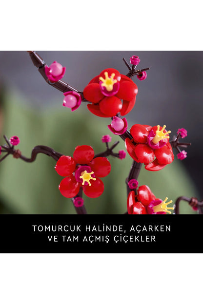 LEGO® Botanicals Erik Çiçeği 10369 - 18+ Yaratıcı Model Yapım Seti (327Parça)
