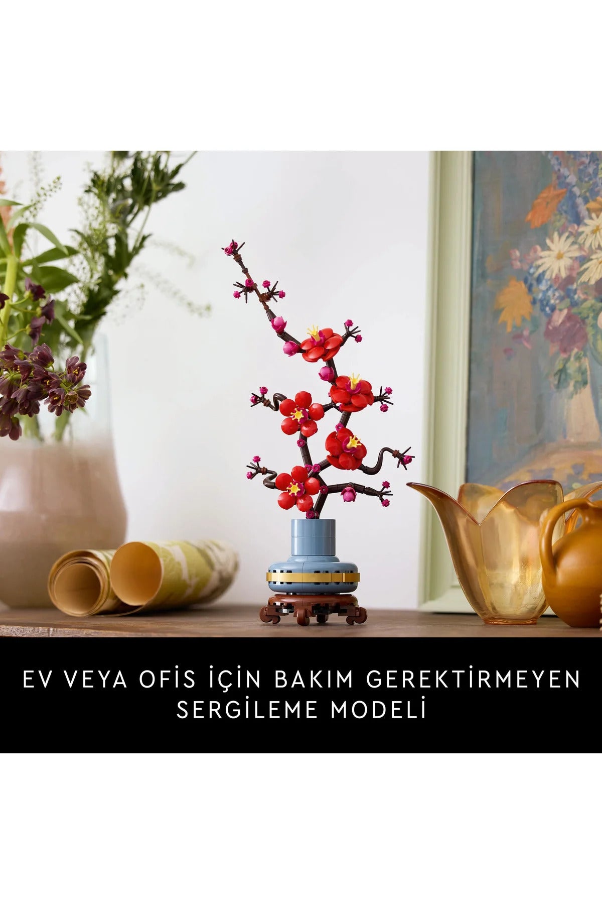 LEGO® Botanicals Erik Çiçeği 10369 - 18+ Yaratıcı Model Yapım Seti (327Parça)