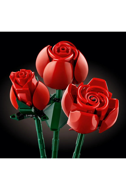 LEGO® Botanicals Gül Buketi 10328 - Yetişkinler için Yaratıcı Çiçek Model Yapım Seti (822P)