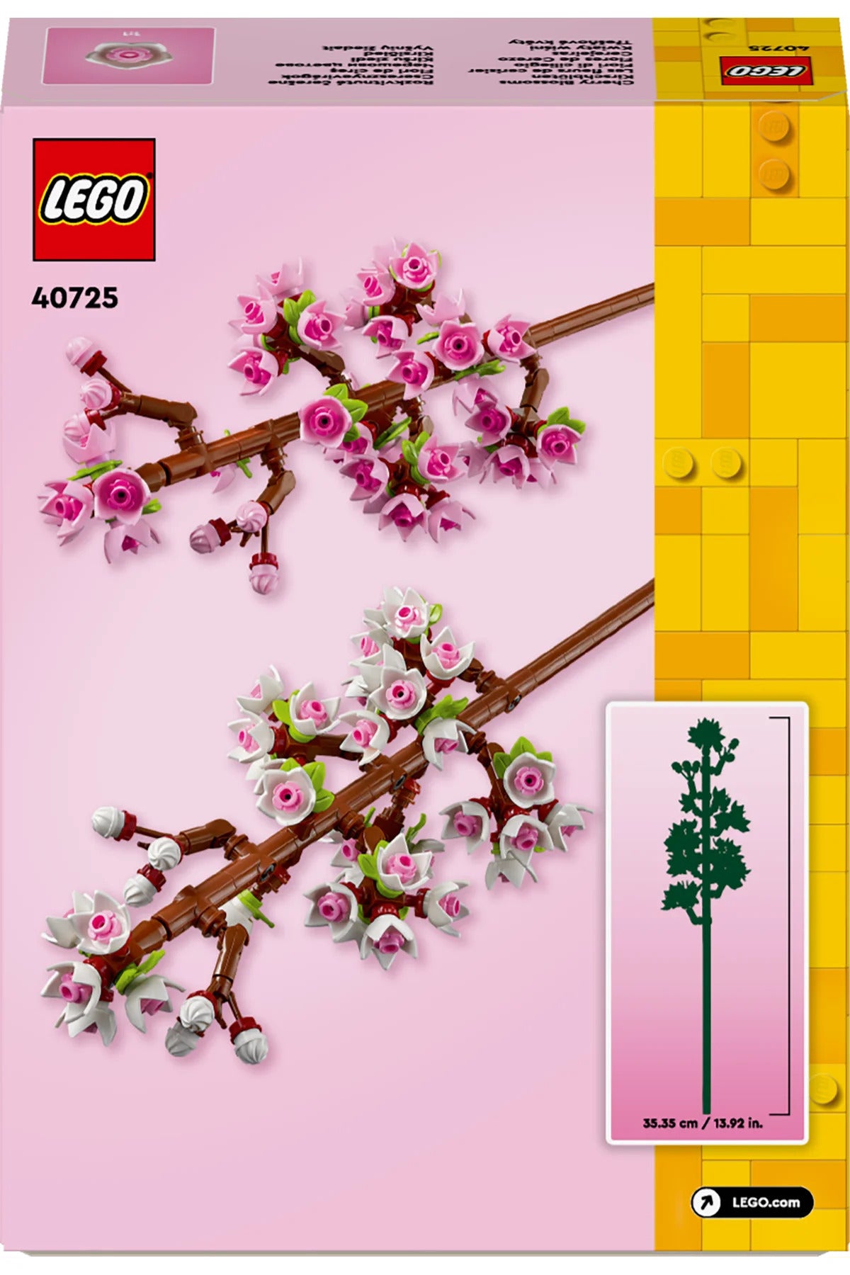 LEGO® Botanicals Kiraz Çiçekleri 40725 - 8+ Çiçek Model Yapım Seti (430Parça)
