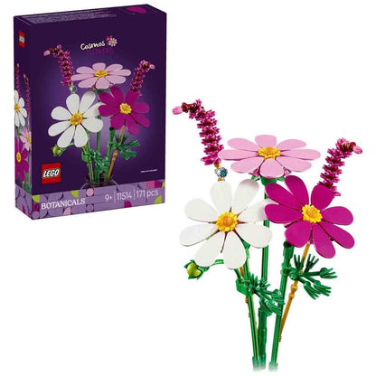 LEGO® Botanicals Kozmos Çiçekleri 11514 - 171 Parça Hediyelik Dekoratif Model Seti 9 Yaş ve Üzeri İçin