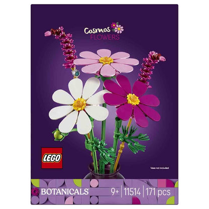 LEGO® Botanicals Kozmos Çiçekleri 11514 - 171 Parça Hediyelik Dekoratif Model Seti 9 Yaş ve Üzeri İçin