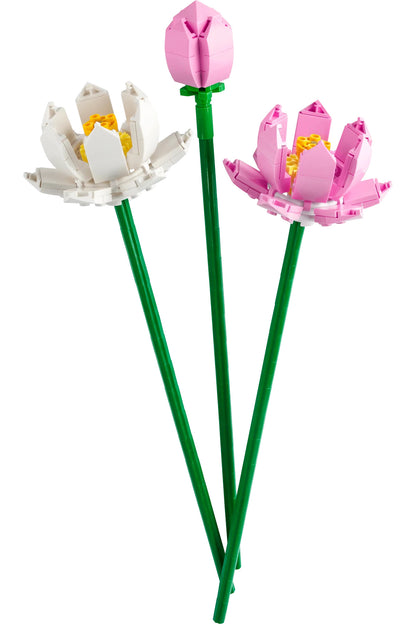 LEGO® Botanicals Lotus Çiçekleri 40647 - 8+ Çiçek Model Yapım Seti (220Pr)