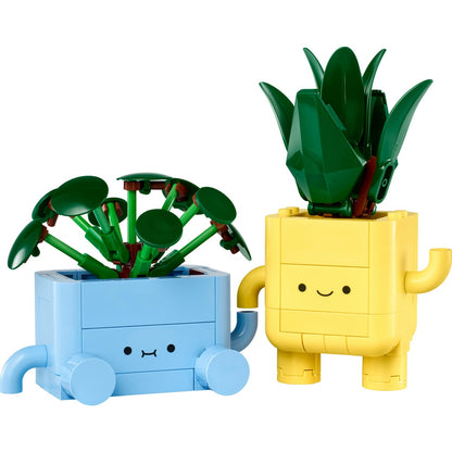 LEGO® Botanicals Mutlu Bitkiler 10349 - 9 Yaş ve Üzeri Bitki Sever Çocuklar için Yaratıcı Oyuncak Yapım Seti (217 Parça)