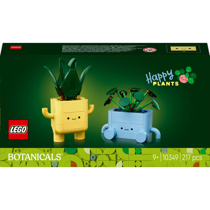 LEGO® Botanicals Mutlu Bitkiler 10349 - 9 Yaş ve Üzeri Bitki Sever Çocuklar için Yaratıcı Oyuncak Yapım Seti (217 Parça)