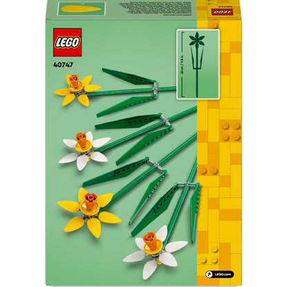LEGO® Botanicals Nergis 40747 - 8 Yaş & Üzeri Çocuklar için Çiçek Model Yapım Seti (216 Parça)