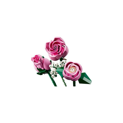 LEGO® Botanicals Pembe Gül Buketi 10374 - Yetiskinler için 4 Bahar Çiçegi Içeren Dekoratif Çiçek Modeli Yapim Seti (789 Parça)