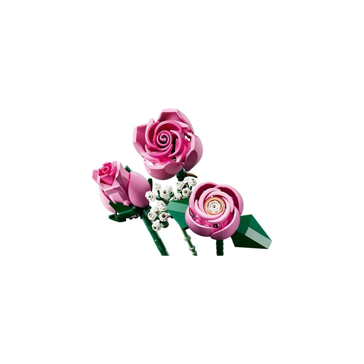 LEGO® Botanicals Pembe Gül Buketi 10374 - Yetiskinler için 4 Bahar Çiçegi Içeren Dekoratif Çiçek Modeli Yapim Seti (789 Parça)