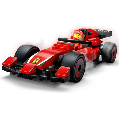 LEGO® City Ferrari Arabalı F1® Pit Stop ve Pit Ekibi 60443 - 6 Yaş & Üzeri Çocuklar için Yaratıcı Oyuncak Yapım Seti (322 Parça)