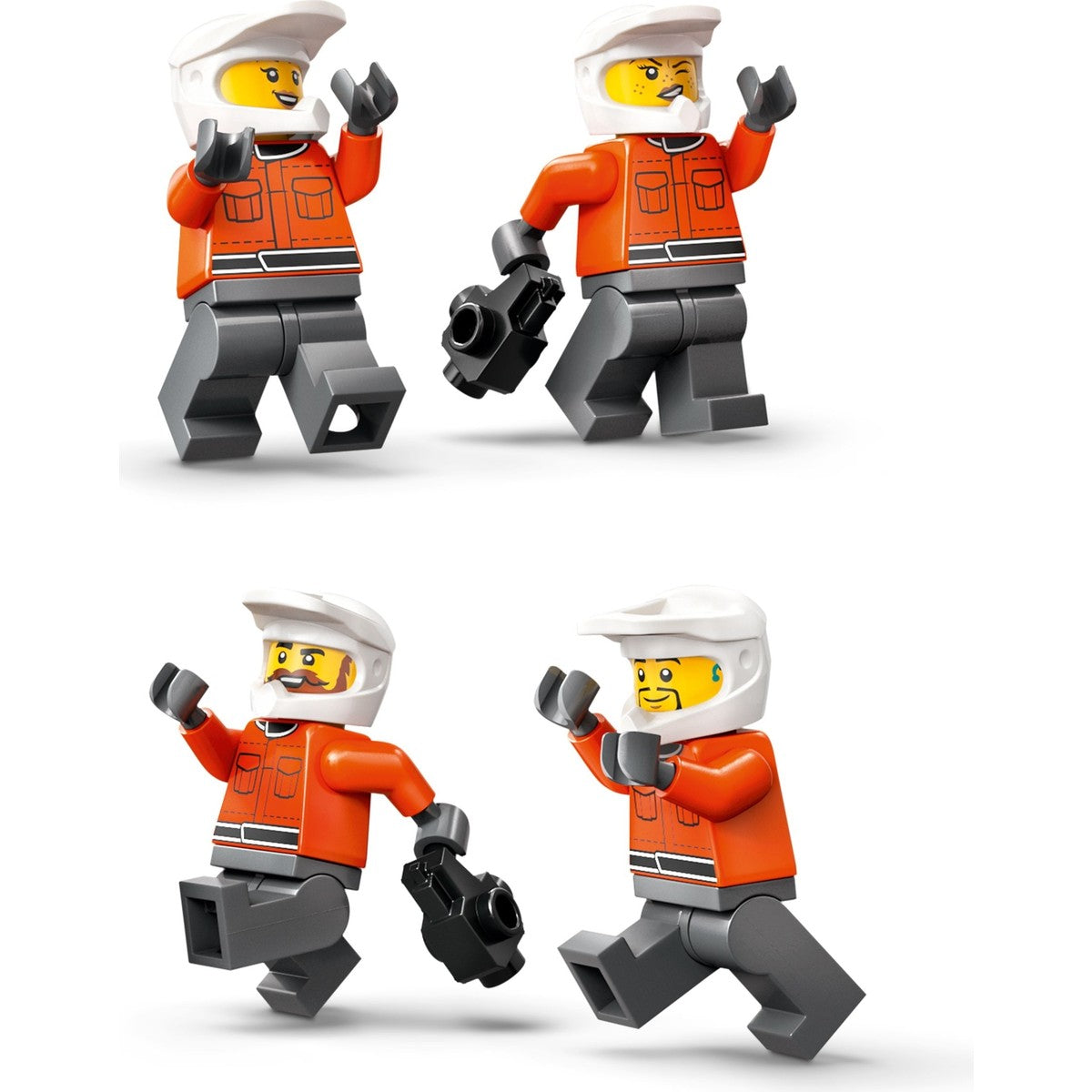 LEGO® City Ferrari Arabalı F1® Pit Stop ve Pit Ekibi 60443 - 6 Yaş & Üzeri Çocuklar için Yaratıcı Oyuncak Yapım Seti (322 Parça)