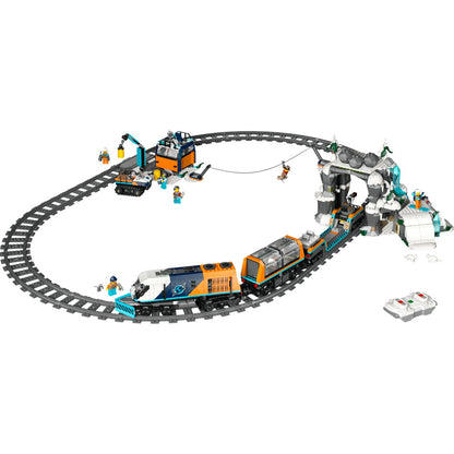 LEGO® City Kaşiflerin Kuzey Kutbu Ekspres Treni 60470 - 7 Yaş ve Üzeri Çocuklar Için Yaratıcı Oyuncak Yapım Seti (1517 Parça)