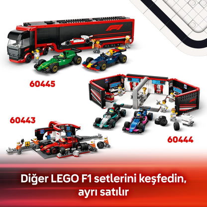 LEGO® City McLaren Yarış Arabalı F1® Sürücüsü 60442 - 6 Yaş & Üzeri Çocuklar için Yaratıcı Oyuncak Yapım Seti (86 Parça)