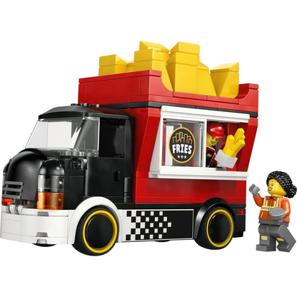 LEGO® City Patates Kızartması Kamyonu 60488 – 5 Yaş ve Üzeri Çocuklar için Yaratıcı Oyuncak Yapım Seti (216 Parça)