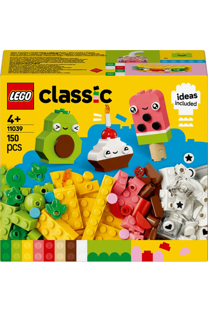 ® Classic Yaratıcı Yiyecek Arkadaşlar 11039 - 4+ Yaratıcı Oyuncak Yapım Seti (150Parça)