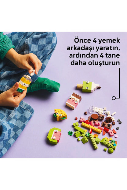 ® Classic Yaratıcı Yiyecek Arkadaşlar 11039 - 4+ Yaratıcı Oyuncak Yapım Seti (150Parça)