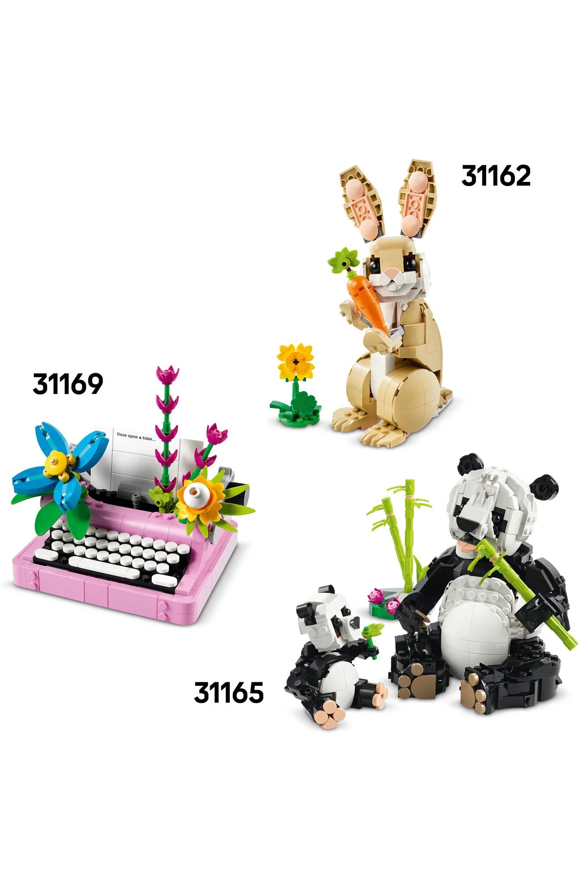 LEGO® Creator 3’ü 1 Arada Oyunbaz Kedi 31163 - 8+ Çocuklar için Yaratıcı Oyuncak Yapım Seti (407P)