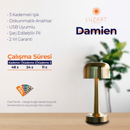 Damien (Manyetik Şarj Kasetli)