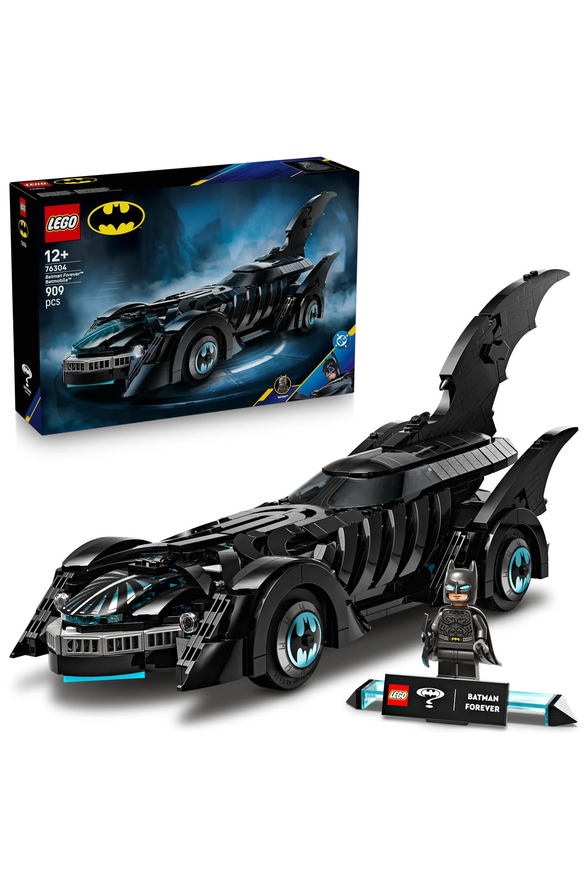 LEGO® DC Batman™: Batman Forever™ Batmobile™ 76304 - 12+ için Dekoratif Oyuncak Yapım Seti (909P)