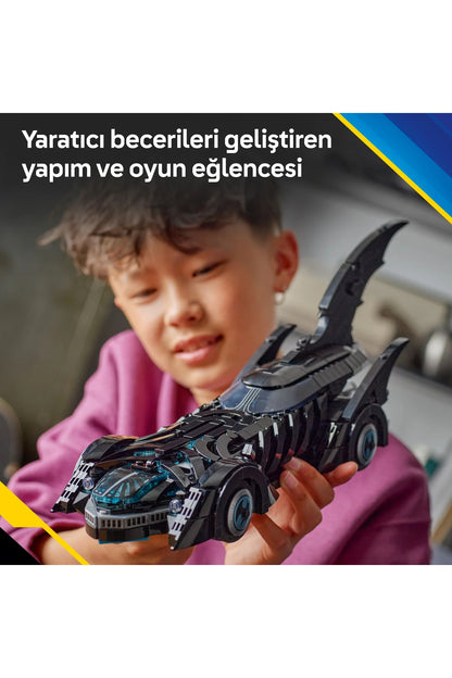 LEGO® DC Batman™: Batman Forever™ Batmobile™ 76304 - 12+ için Dekoratif Oyuncak Yapım Seti (909P)