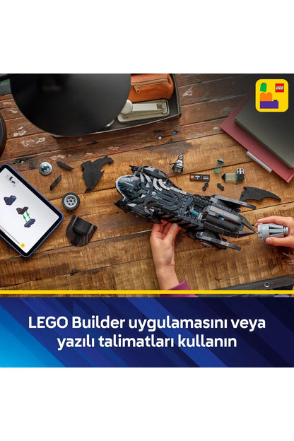 LEGO® DC Batman™: Batman Forever™ Batmobile™ 76304 - 12+ için Dekoratif Oyuncak Yapım Seti (909P)