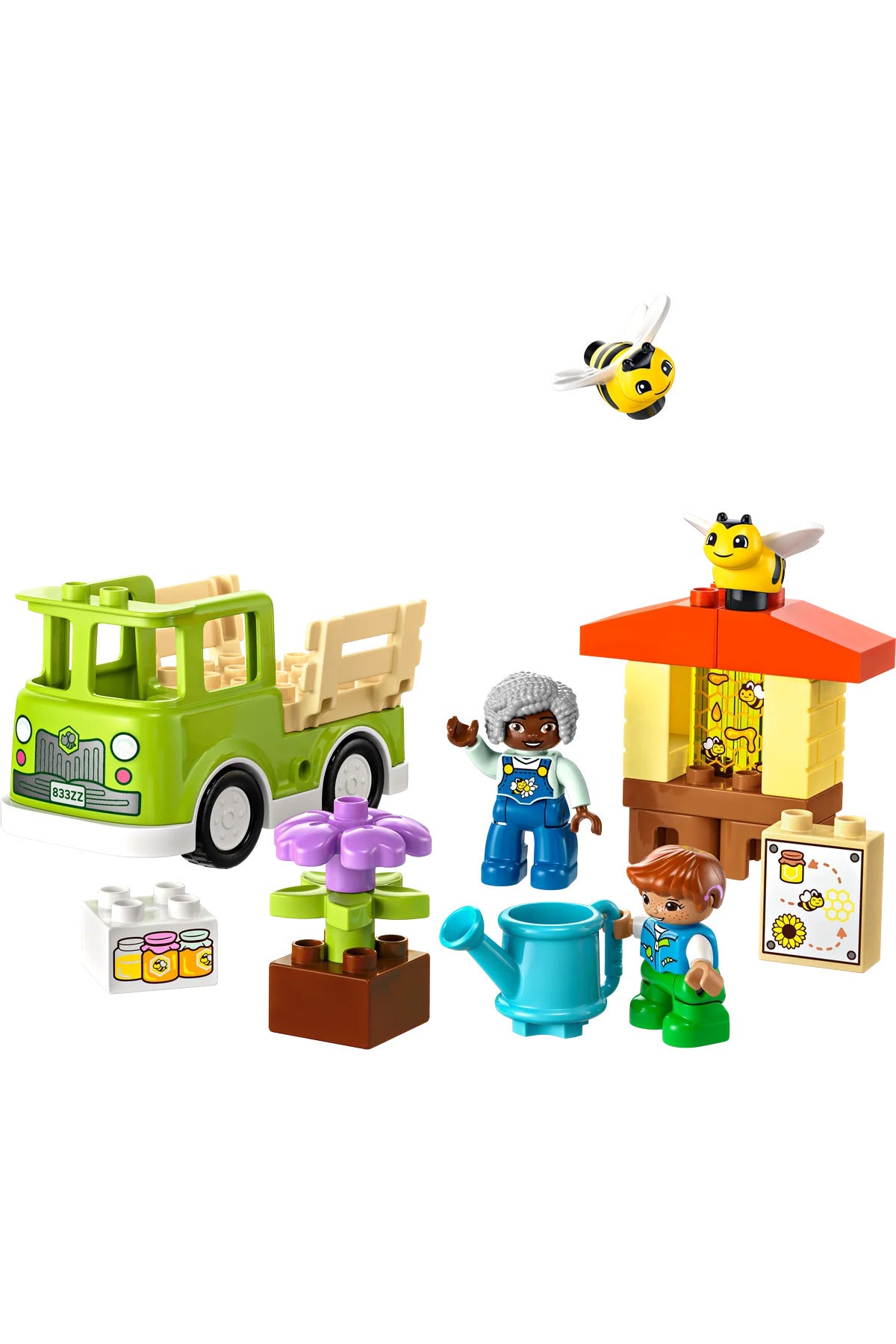 LEGO® DUPLO® Kasabası Arıların ve Arı Kovanlarının Bakımı 10419 - 2+ Eğitici Oyuncak Yapım Seti (22P)