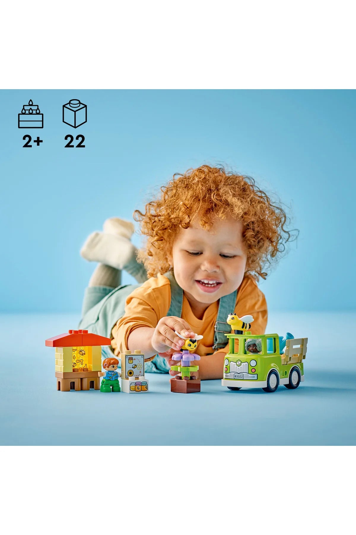 LEGO® DUPLO® Kasabası Arıların ve Arı Kovanlarının Bakımı 10419 - 2+ Eğitici Oyuncak Yapım Seti (22P)
