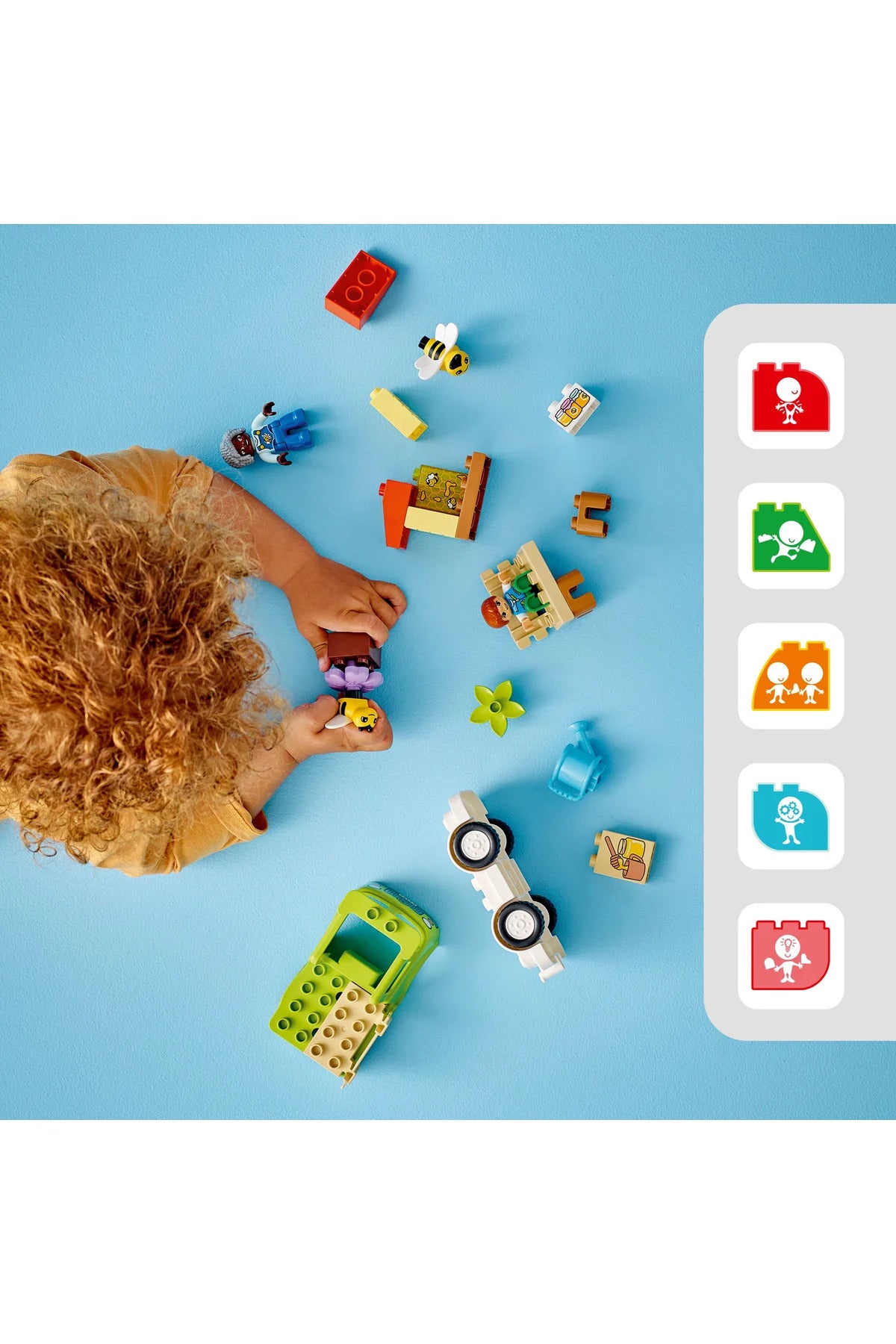 LEGO® DUPLO® Kasabası Arıların ve Arı Kovanlarının Bakımı 10419 - 2+ Eğitici Oyuncak Yapım Seti (22P)